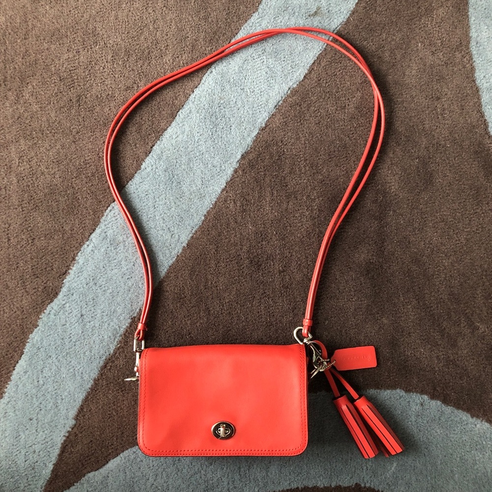 Coach Red Crossbody Bag